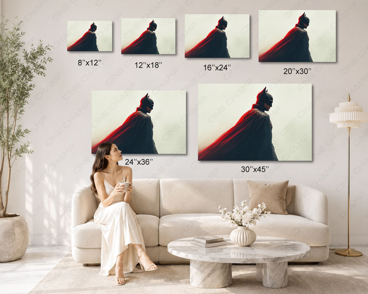 Terrifying Gotham Batman Wall Art