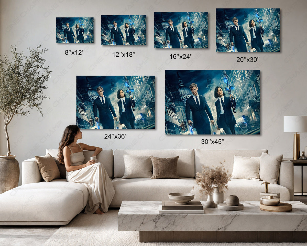 Tessa Thompson Men In Black Wall Art