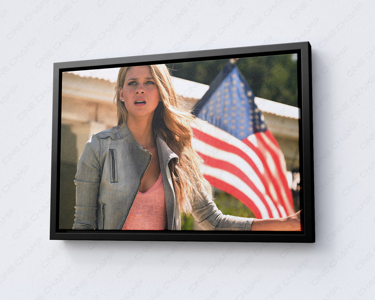 Tessa Yeager Movie Poster Canvas
