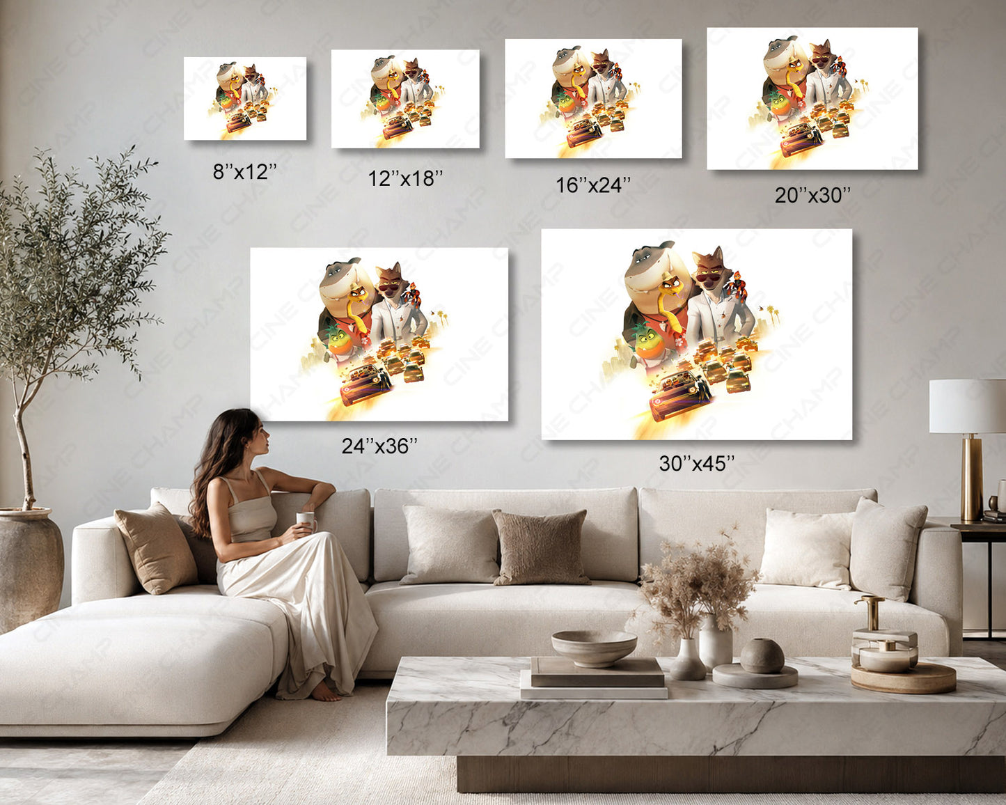 The Bad Guys Canvas Print