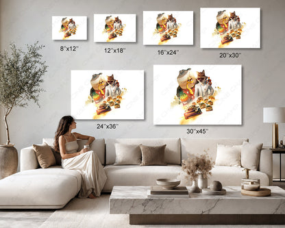 The Bad Guys Canvas Print