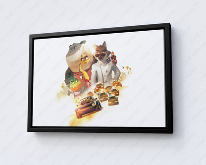 The Bad Guys Canvas Print