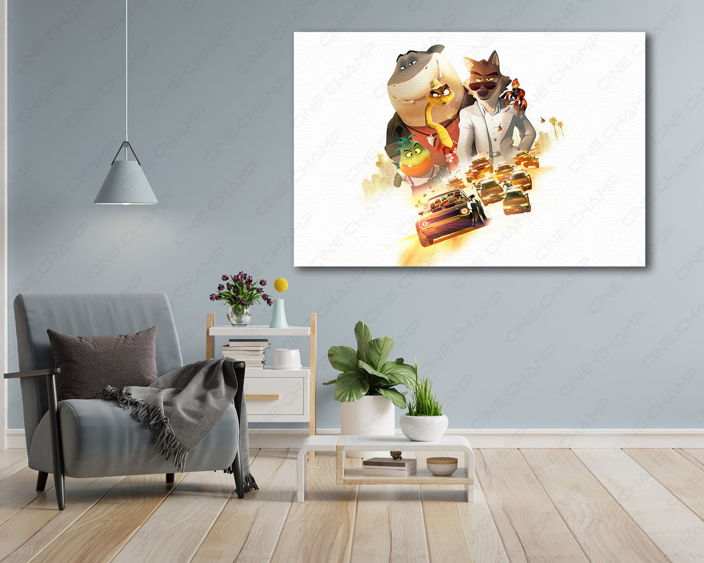 The Bad Guys Canvas Print