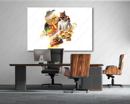 The Bad Guys Canvas Print