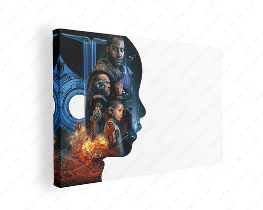 The Creator Canvas Print Sci-Fi Movie Wall Art