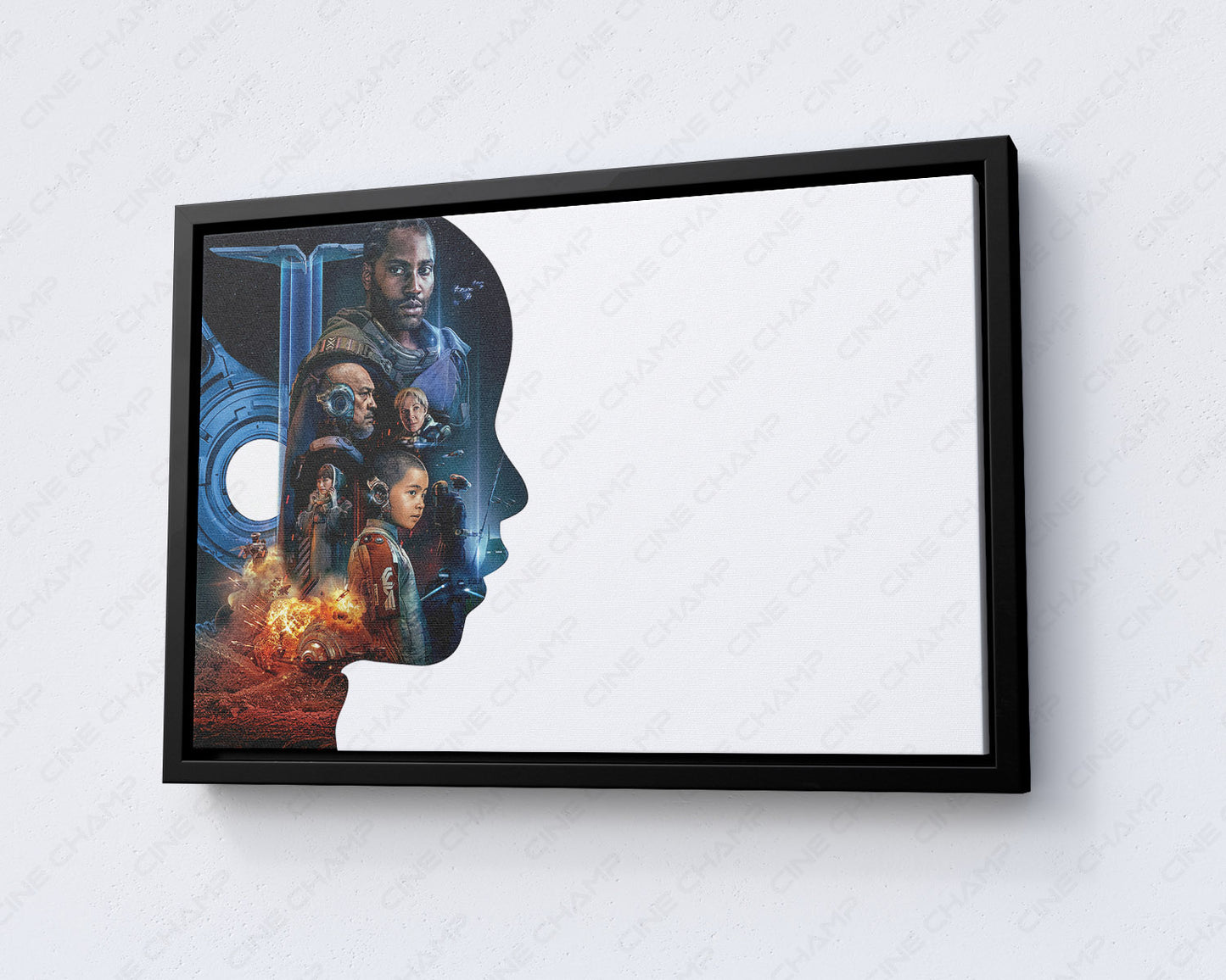 The Creator Canvas Print Sci-Fi Movie Wall Art
