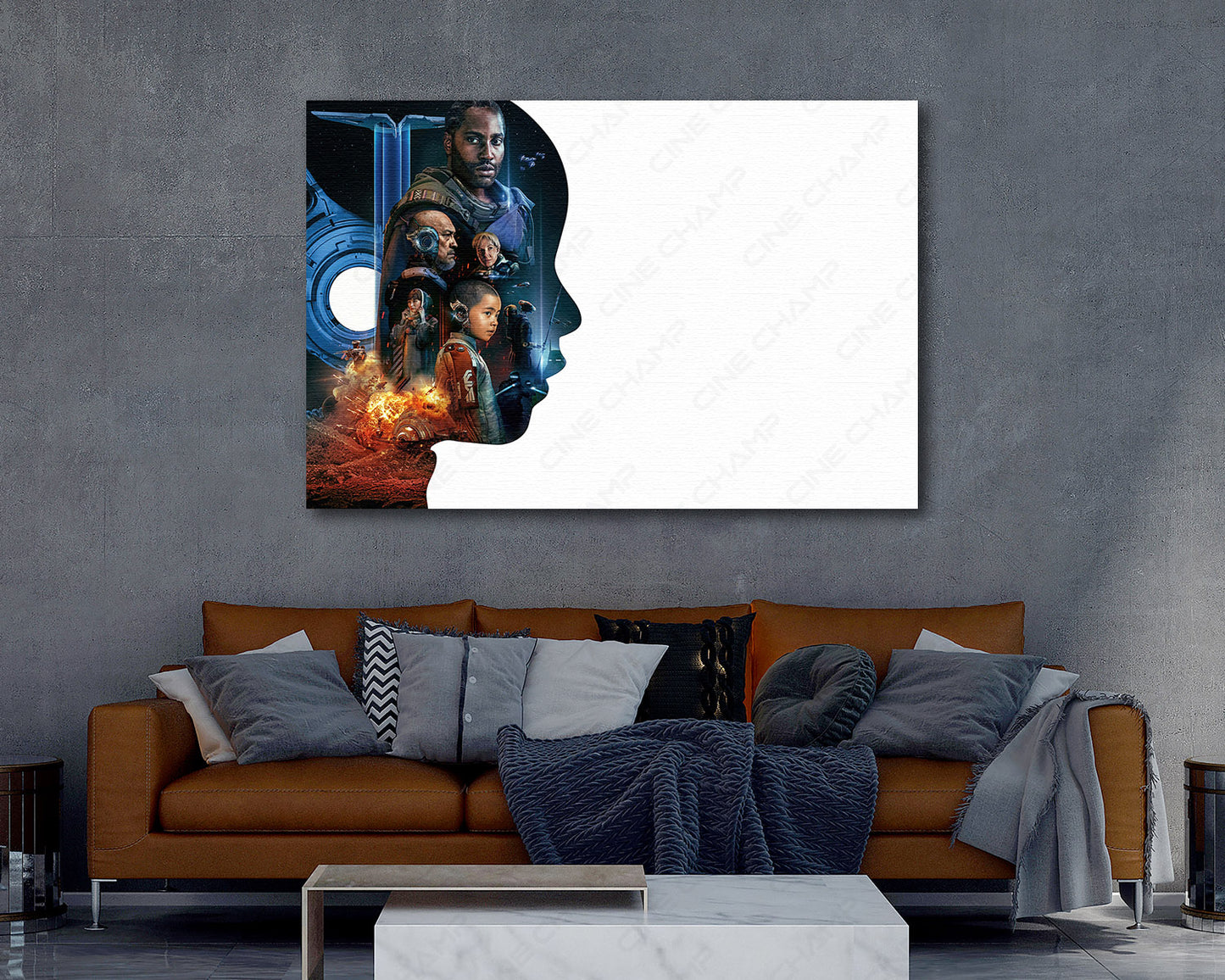 The Creator Canvas Print Sci-Fi Movie Wall Art