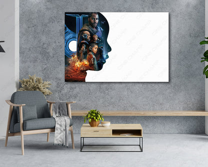 The Creator Canvas Print Sci-Fi Movie Wall Art