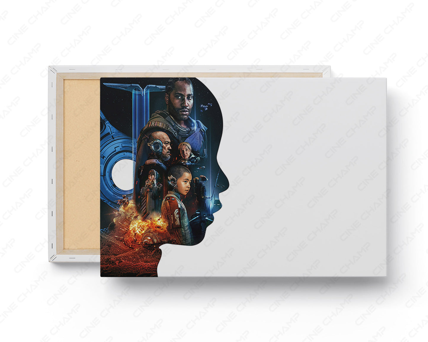 The Creator Canvas Print Sci-Fi Movie Wall Art