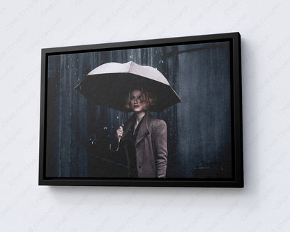 Premium Queenie Goldstein canvas wall art perfect for Wizarding World fans.