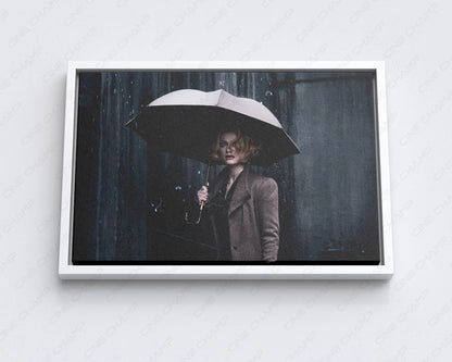 High-quality Fantastic Beasts Queenie Goldstein canvas print for home theater décor.