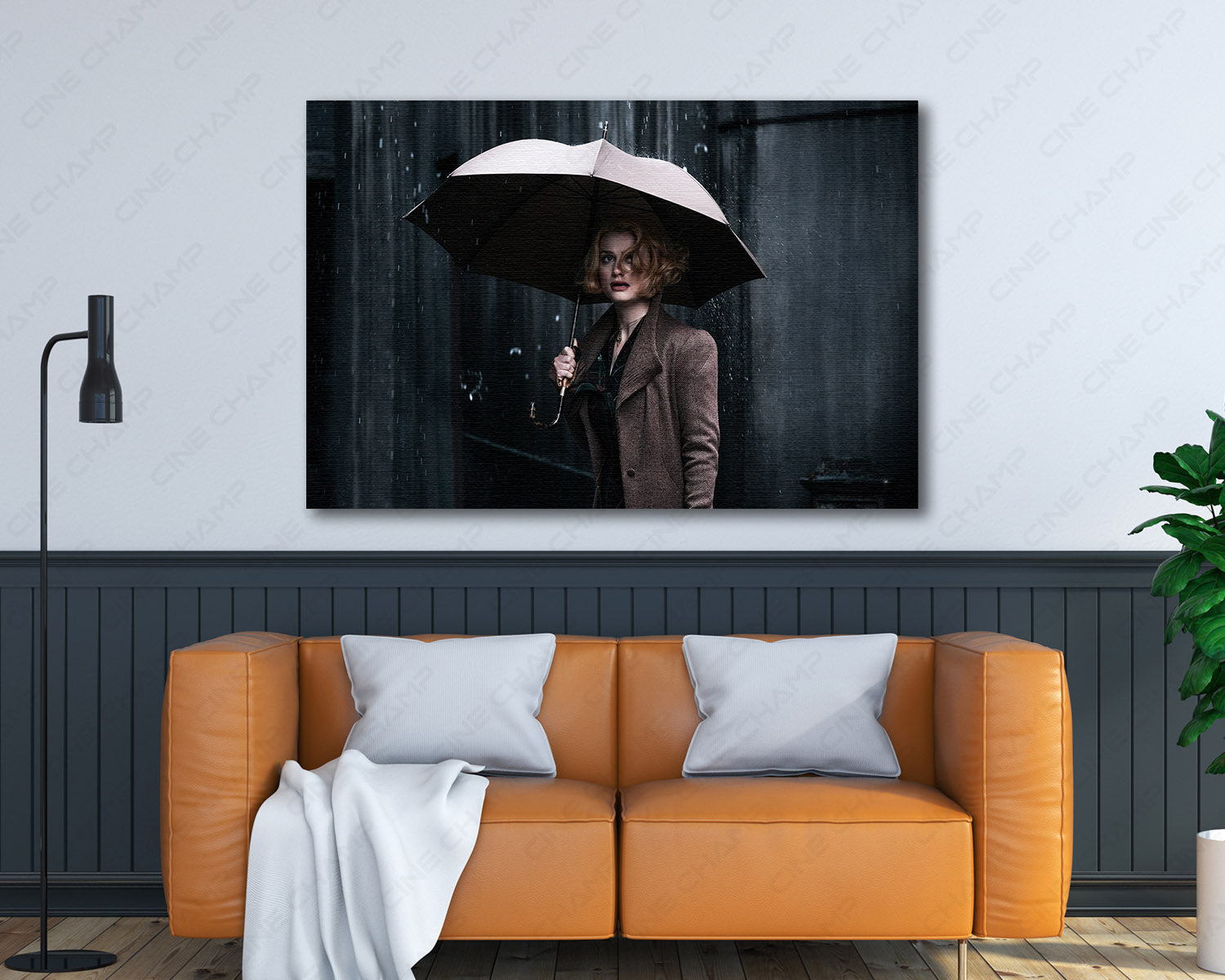 Fantasy movie canvas print showcasing Queenie Goldstein with cinematic detail.