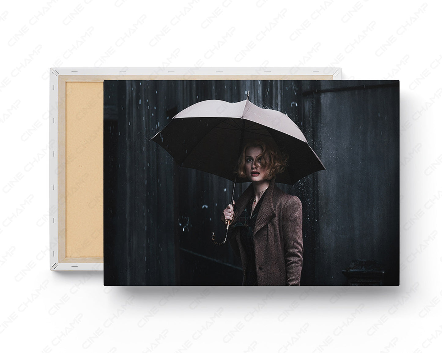 Queenie Goldstein fantasy movie wall art printed on 350 GSM premium matte cotton canvas.