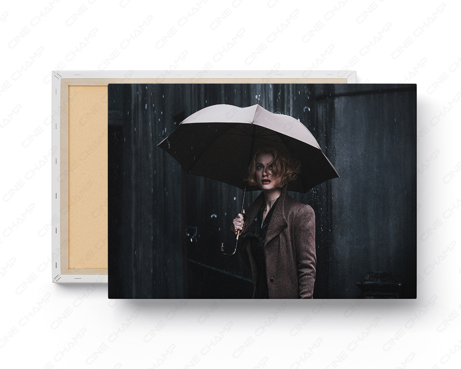 Queenie Goldstein fantasy movie wall art printed on 350 GSM premium matte cotton canvas.