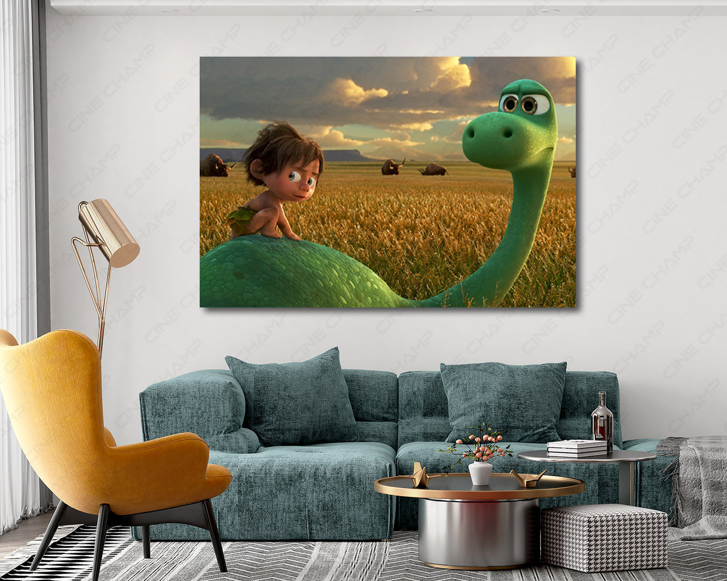 The Good Dinosaur Canvas Print