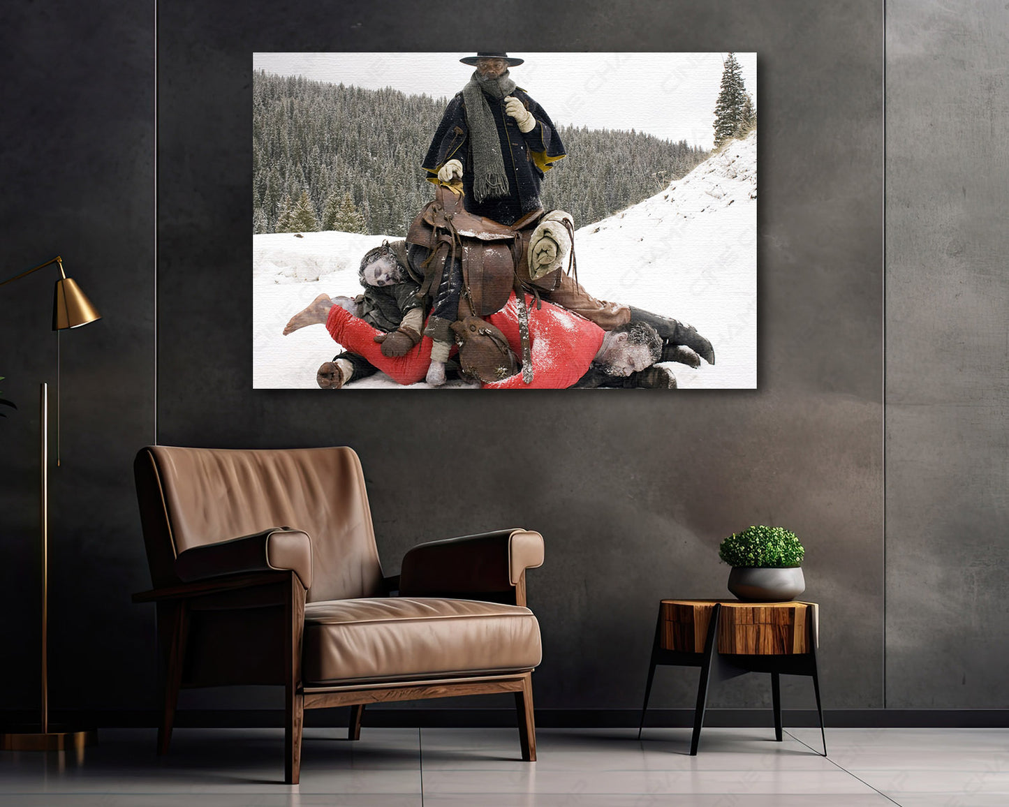 The Hateful Eight Canvas Wall Art