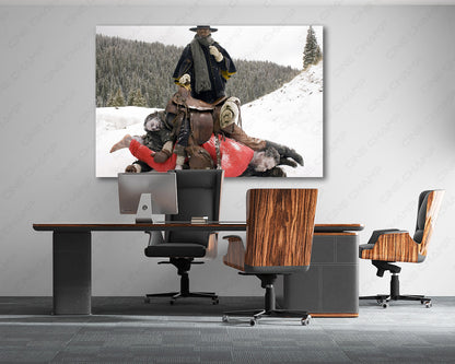 The Hateful Eight Canvas Wall Art