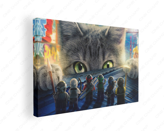 The Lego Ninjago Canvas Wall Art