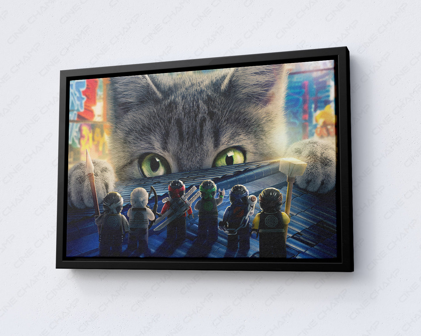 The Lego Ninjago Canvas Wall Art