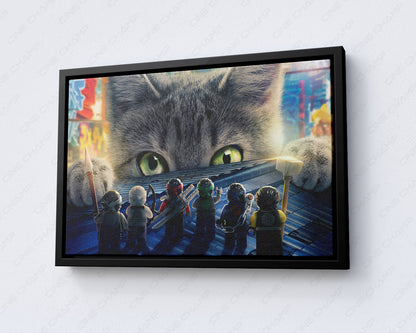 The Lego Ninjago Canvas Wall Art