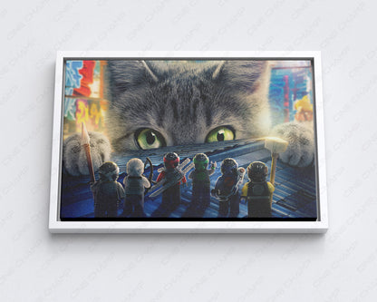 The Lego Ninjago Canvas Wall Art