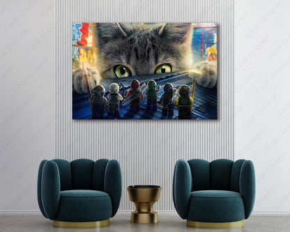 The Lego Ninjago Canvas Wall Art