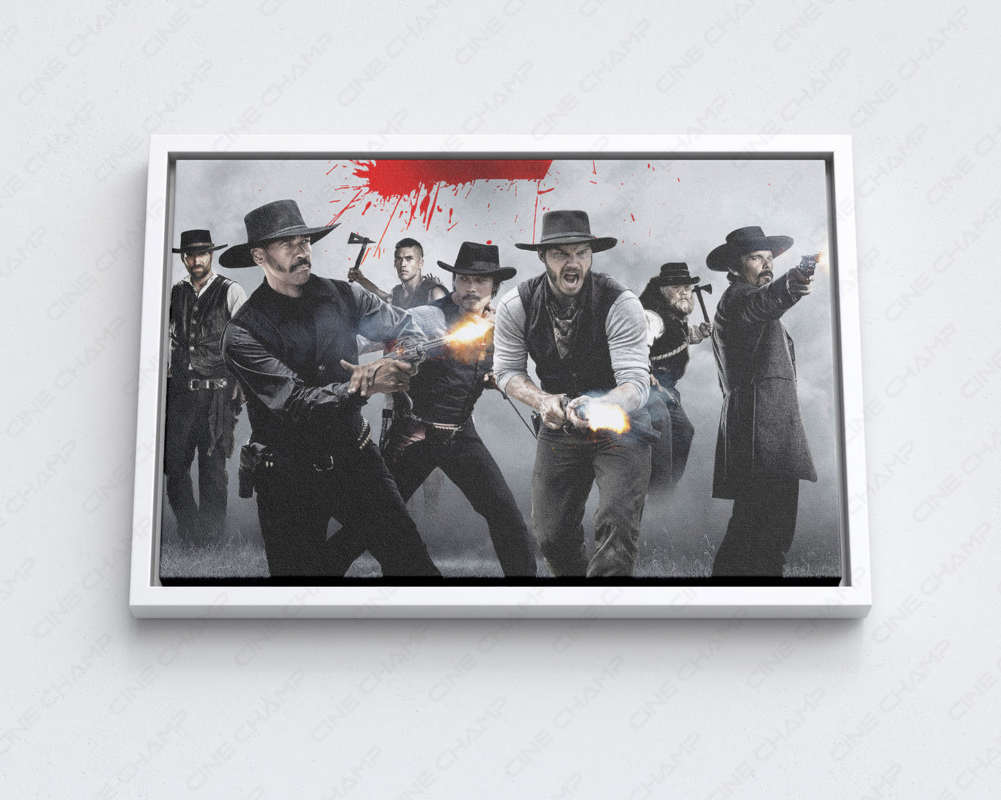 The Magnificent Seven Canvas Wall Art