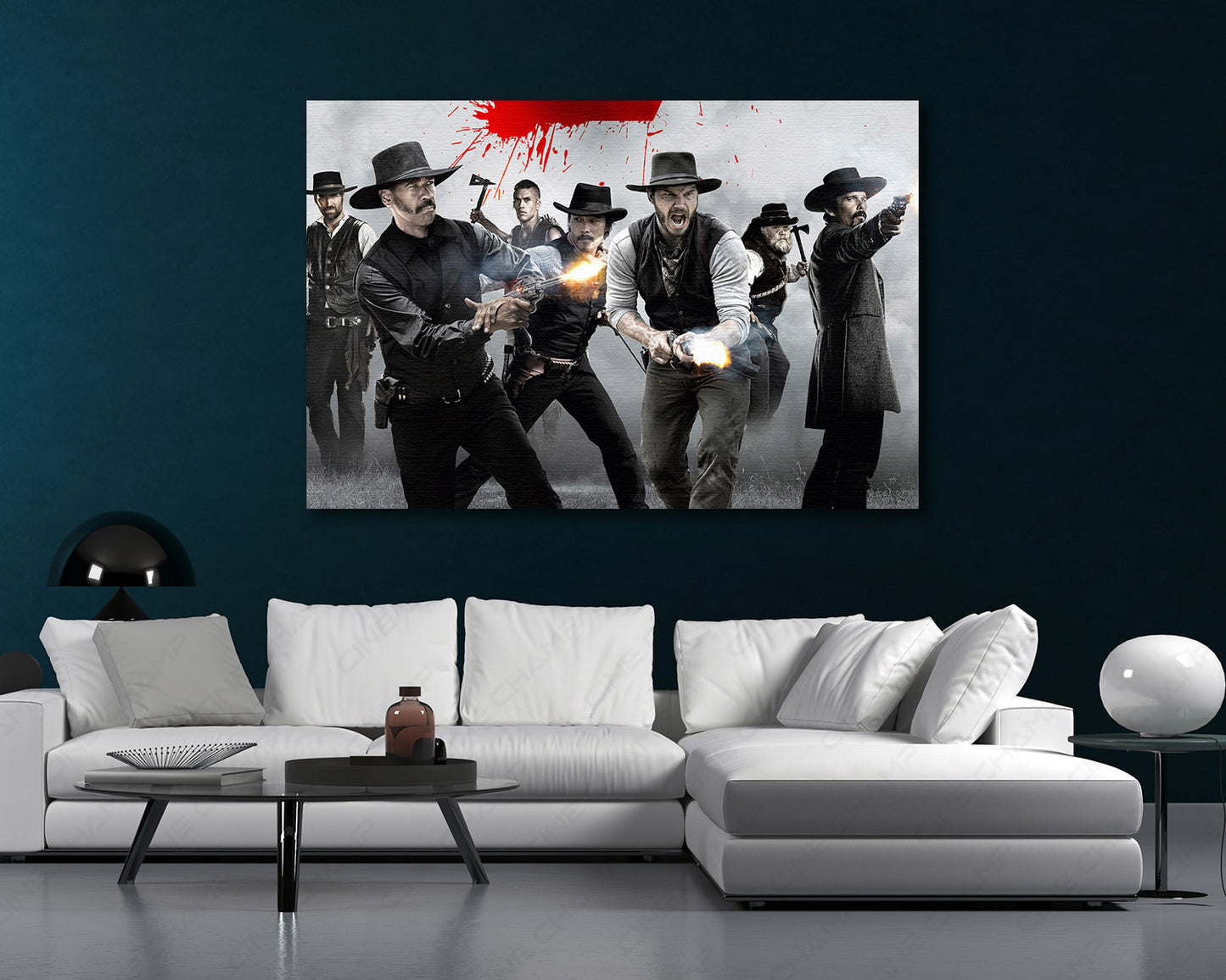 The Magnificent Seven Canvas Wall Art