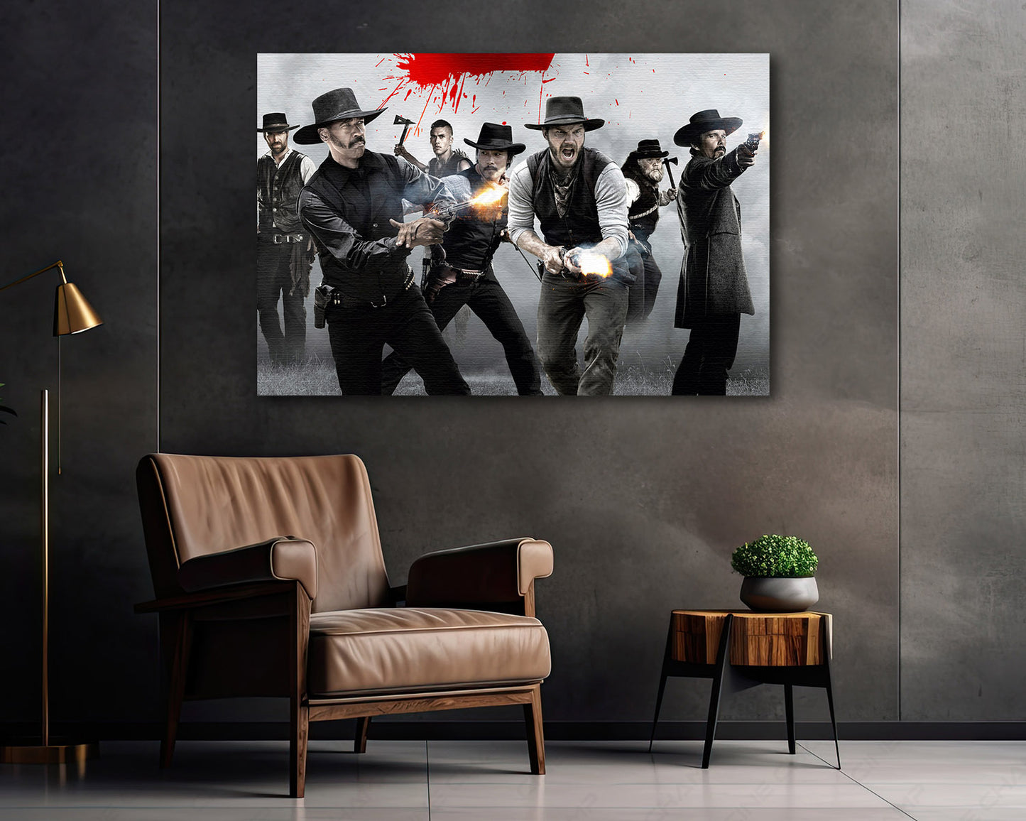 The Magnificent Seven Canvas Wall Art