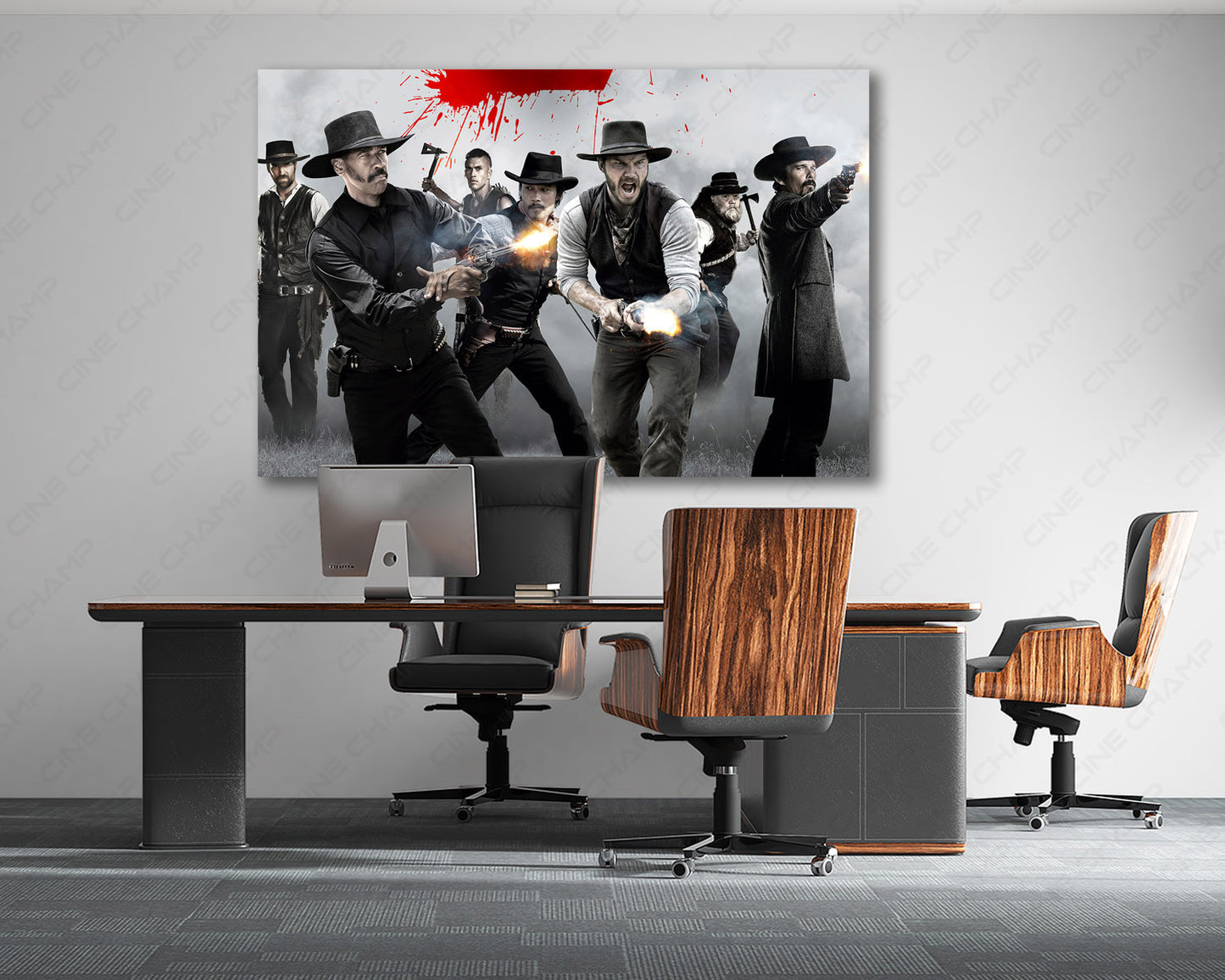 The Magnificent Seven Canvas Wall Art