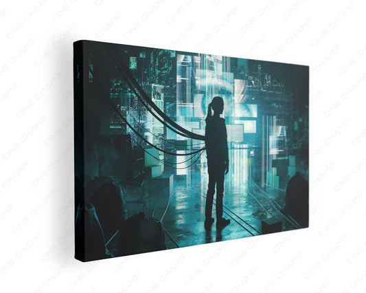 The Artifice Girl Canvas Wall Art