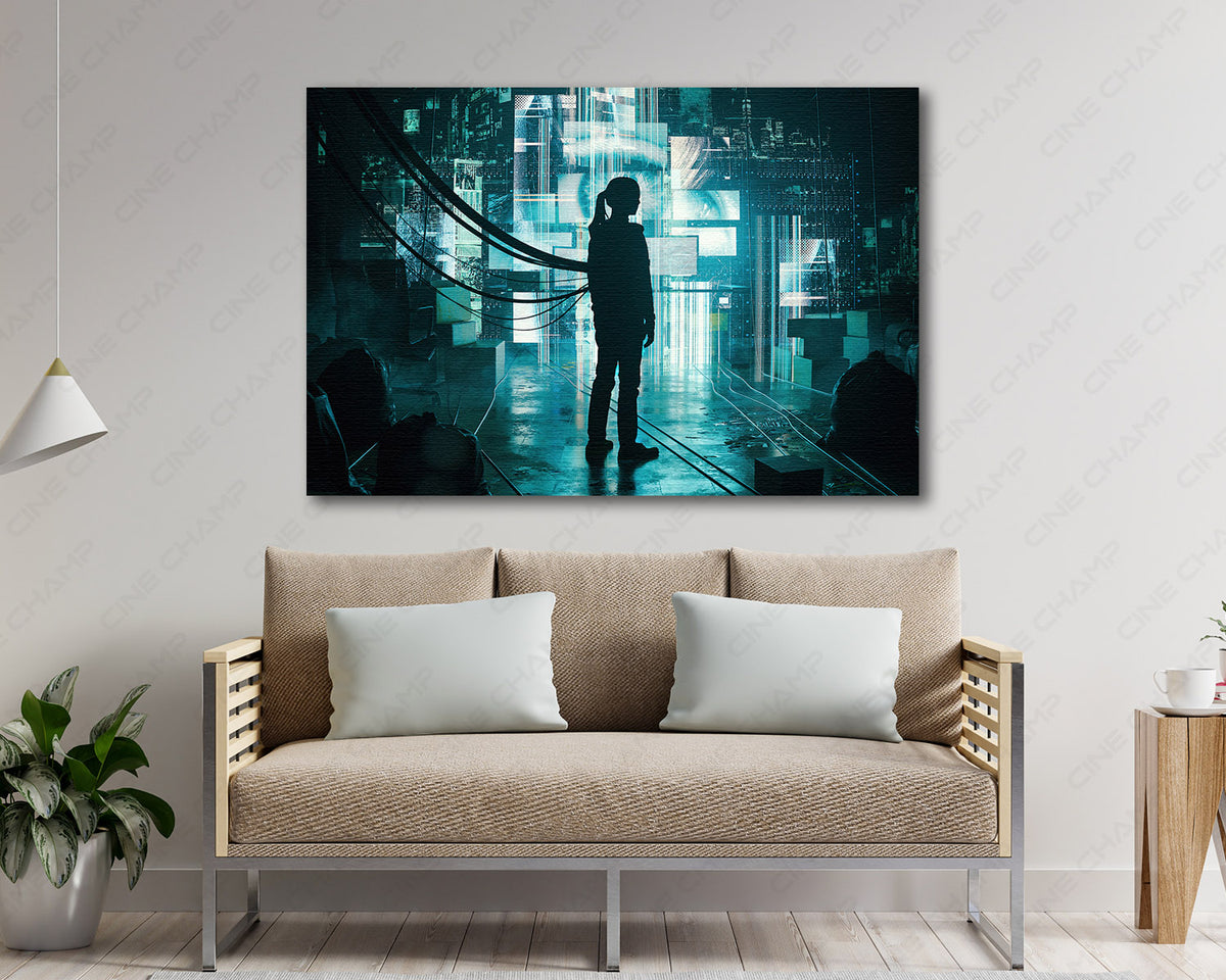 The Artifice Girl Sci Fi Movie Canvas