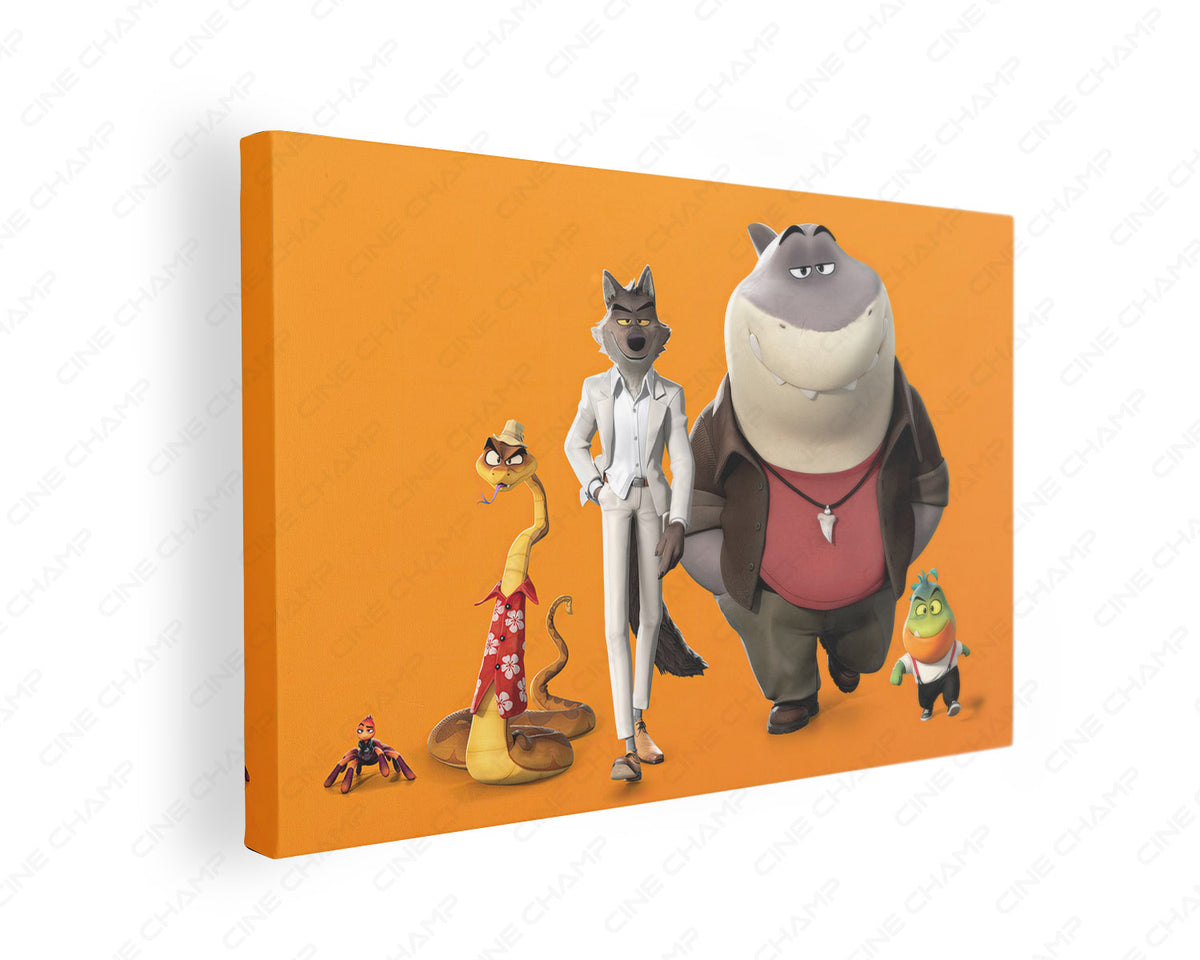 The Bad Guys Canvas Wall Art