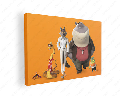The Bad Guys Canvas Wall Art