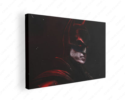 The Batman Dark Gotham Canvas Wall Art
