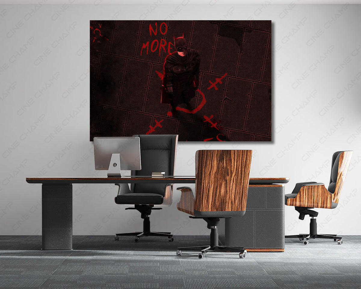 The Batman Gotham City Canvas Decor