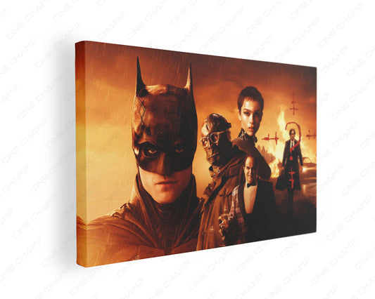 The Batman Gotham Vigilante Canvas Wall Art