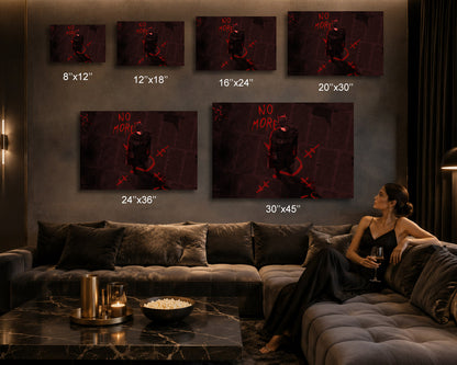 The Batman Premium Cinematic Canvas Art