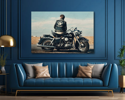 The Bikeriders Austin Butler Movie Canvas