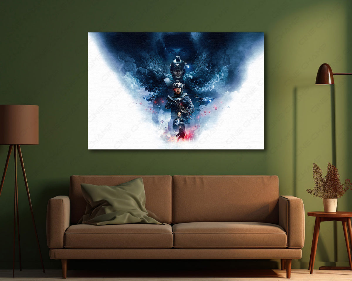 The Blackout Movie Canvas Print