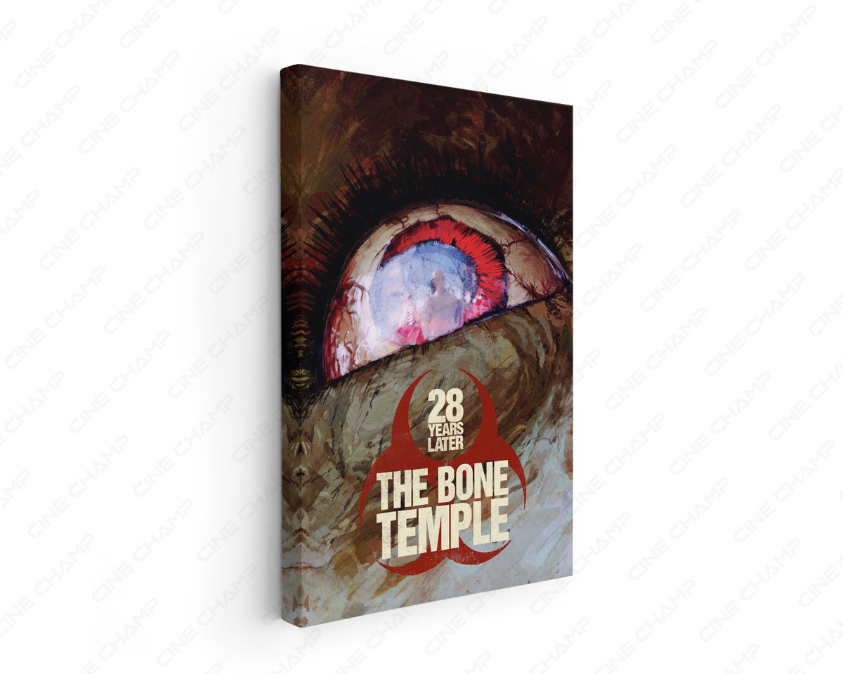 The Bone Temple Horror Canvas Artwork
