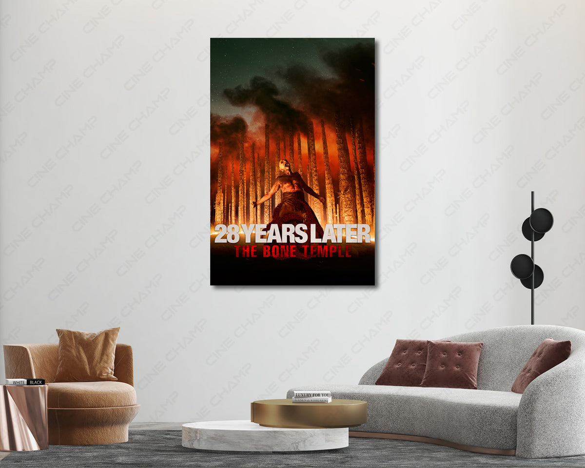 The Bone Temple Movie Canvas Artwork