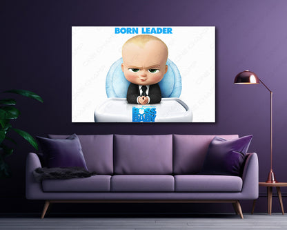 The Boss Baby Animated Movie Canvas Print