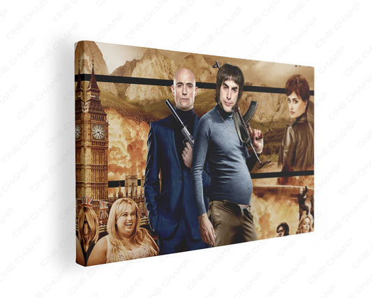 The Brothers Grimsby Canvas Wall Art