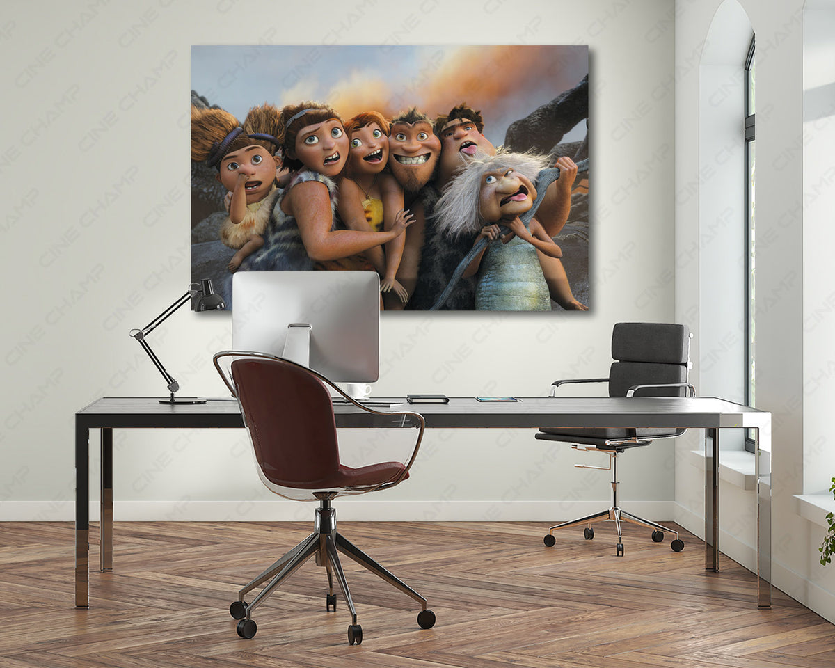 The Croods Character Canvas Art