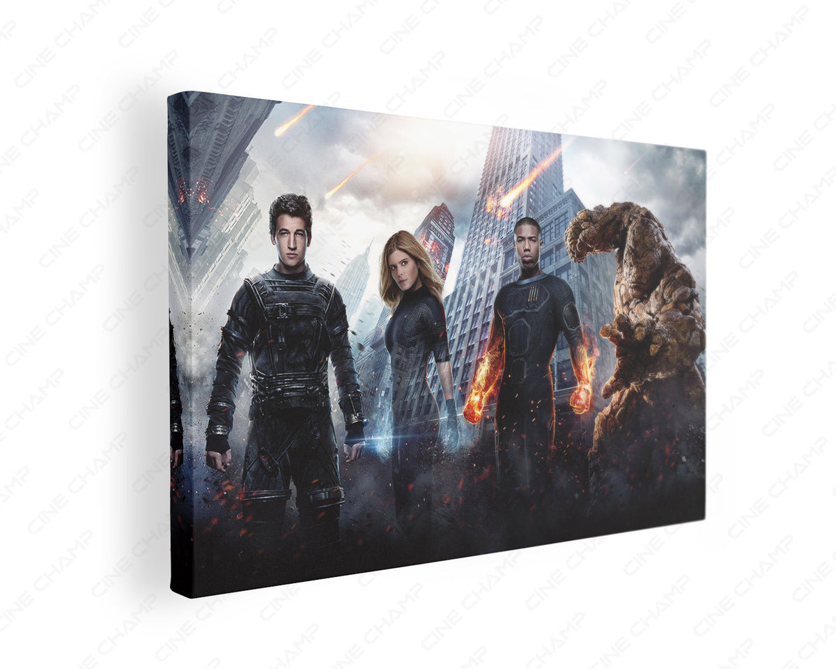 The Fantastic Four Marvel canvas wall art