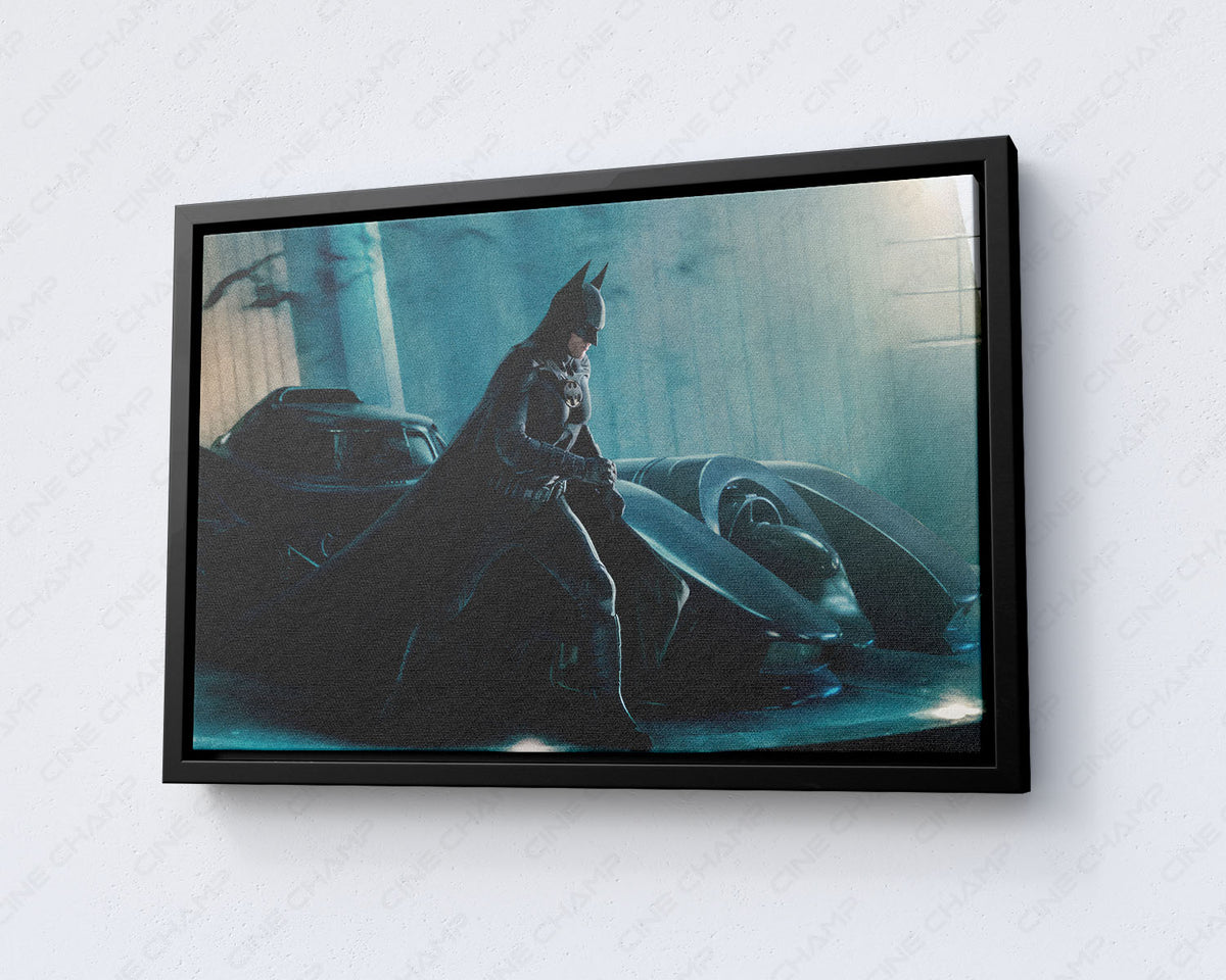 The Flash Batman Cinematic Canvas