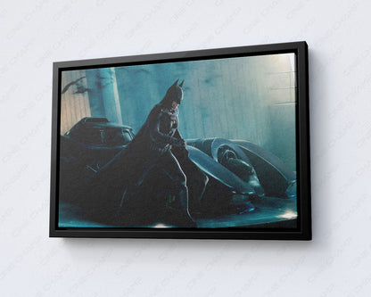 The Flash Batman Cinematic Canvas