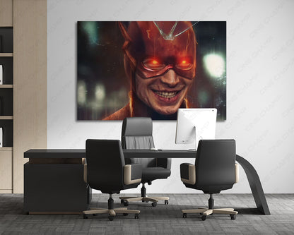 The Flash Gaming Room Wall Art