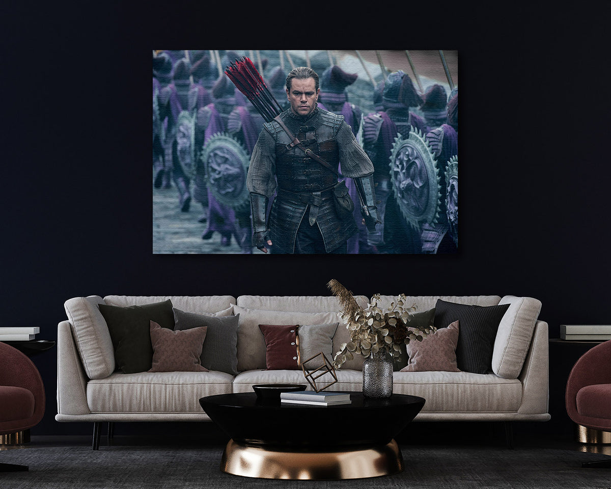The Great Wall Cinematic Canvas Print